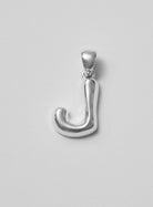 Helium Letters Silver J