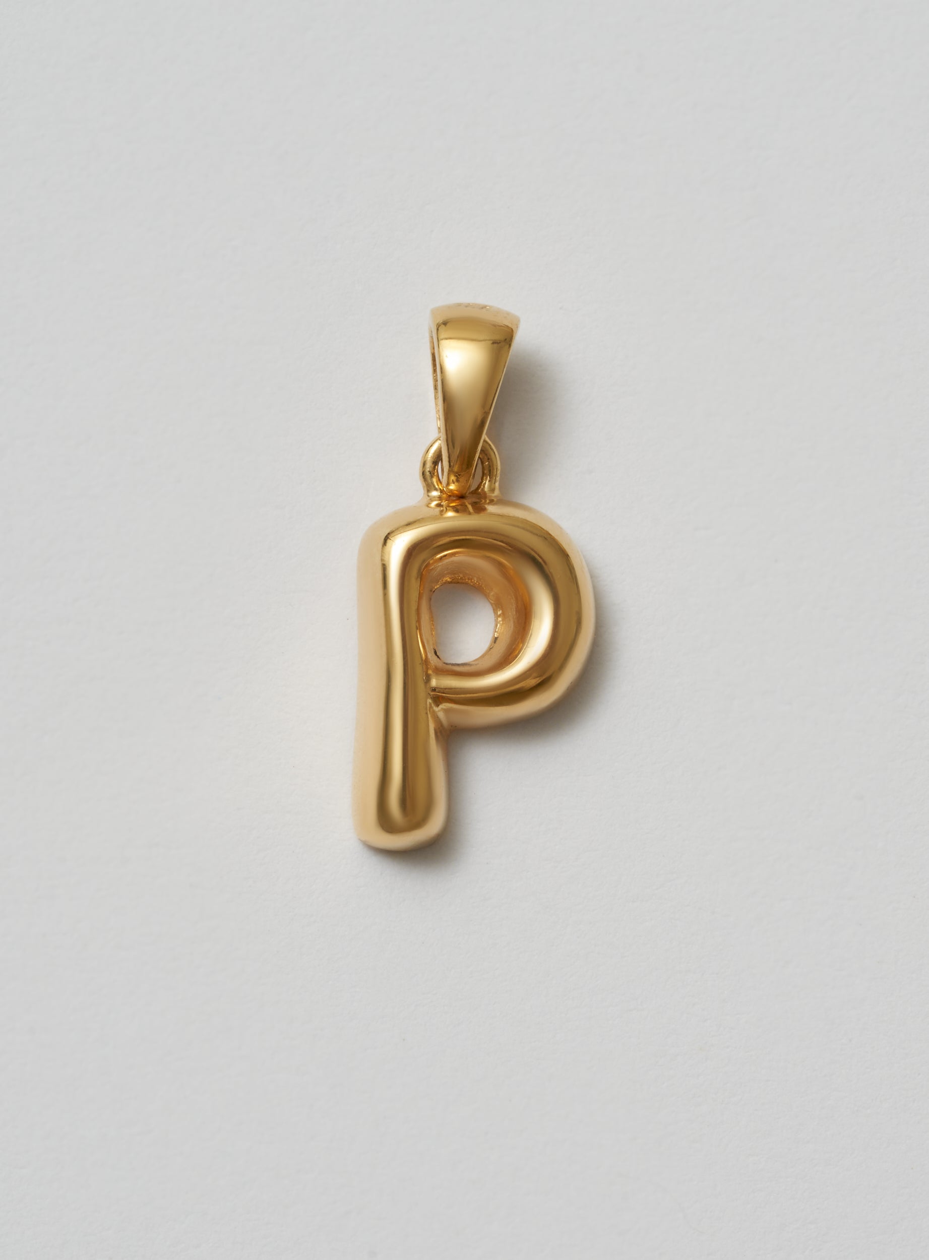 Helium Letters Gold P