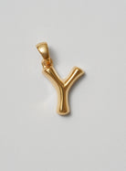 Helium Letters Gold Y