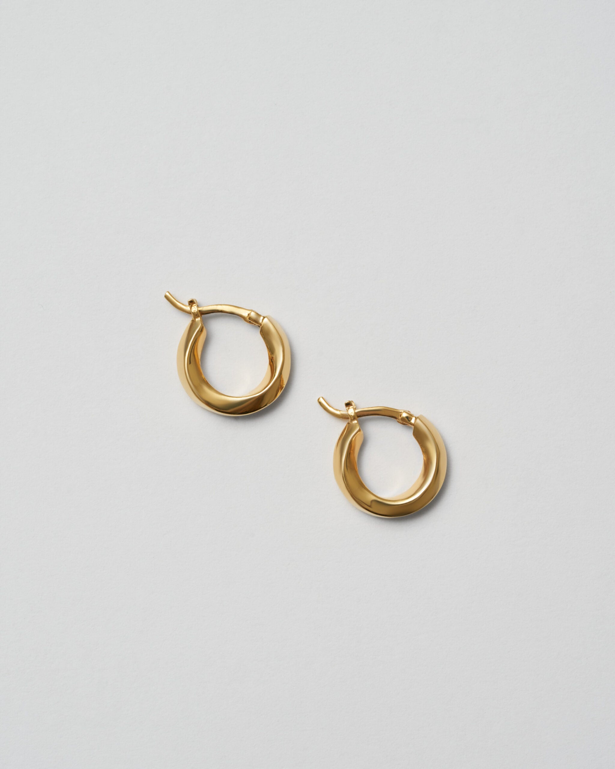 Mini swirl hoops_gold