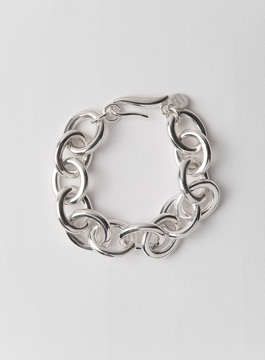 chain collection bracelet silver