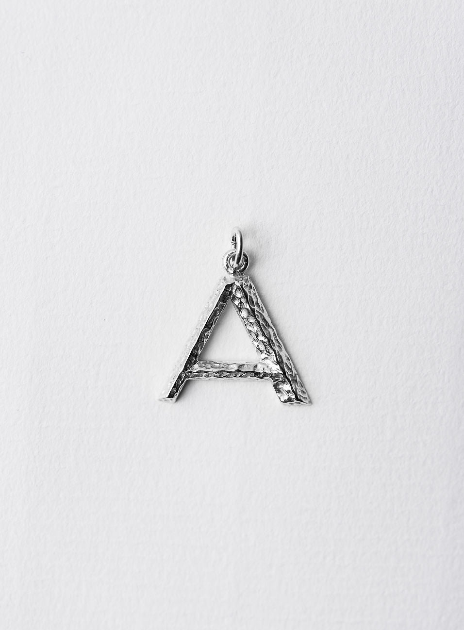 NEW LETTER A SILVER