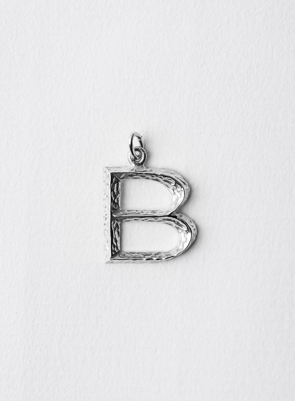 NEW LETTER B SILVER