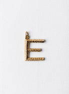 NEW LETTER E GOLD