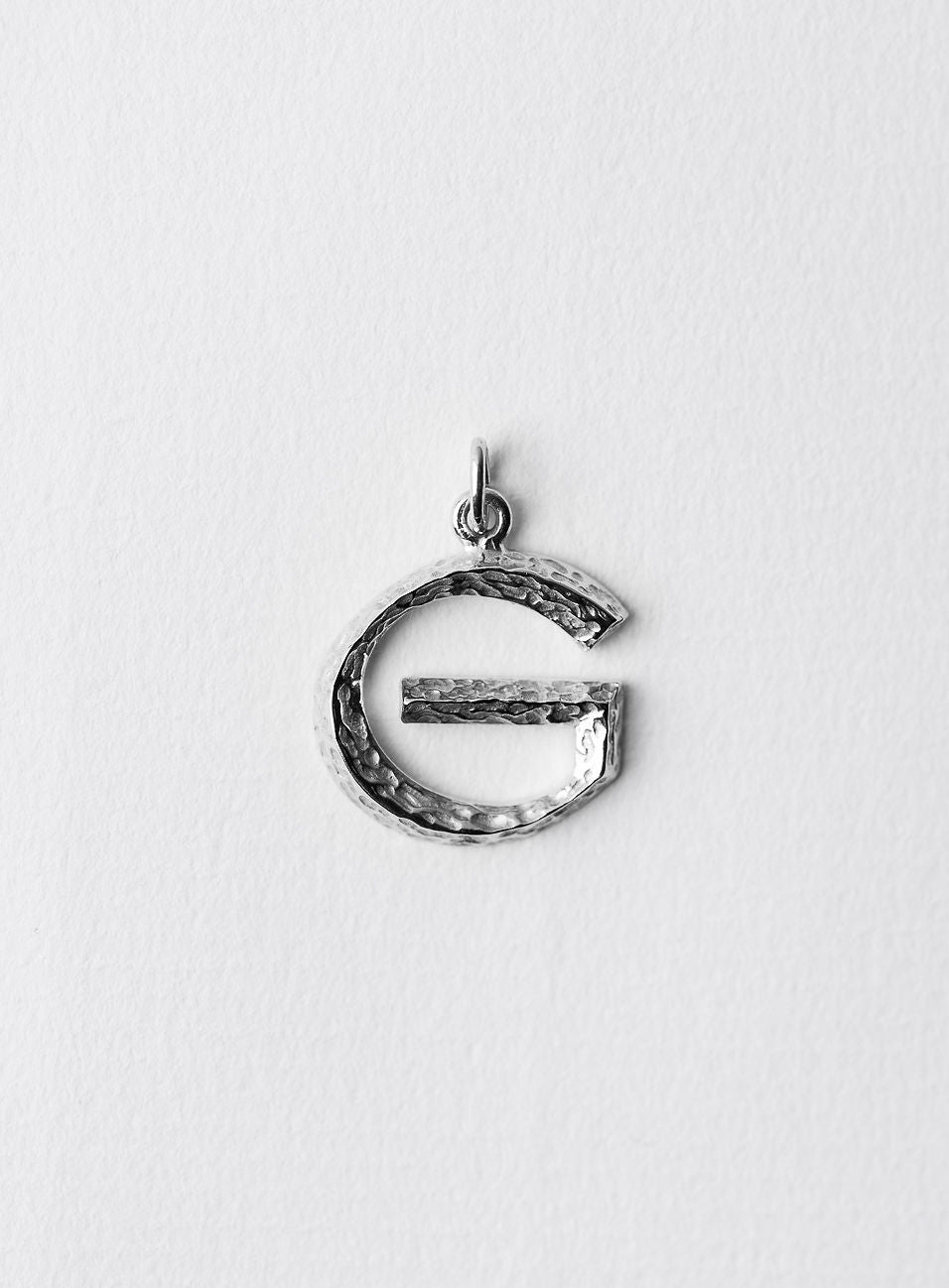 NEW LETTER G SILVER