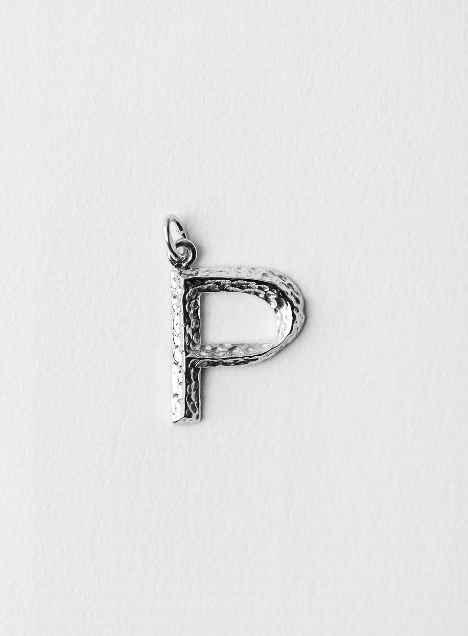 NEW LETTER P SILVER