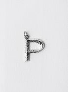 NEW LETTER P SILVER