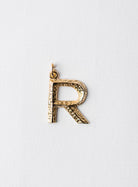 NEW LETTER R GOLD