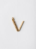 NEW LETTER V GOLD