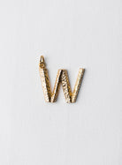 NEW LETTER W GOLD