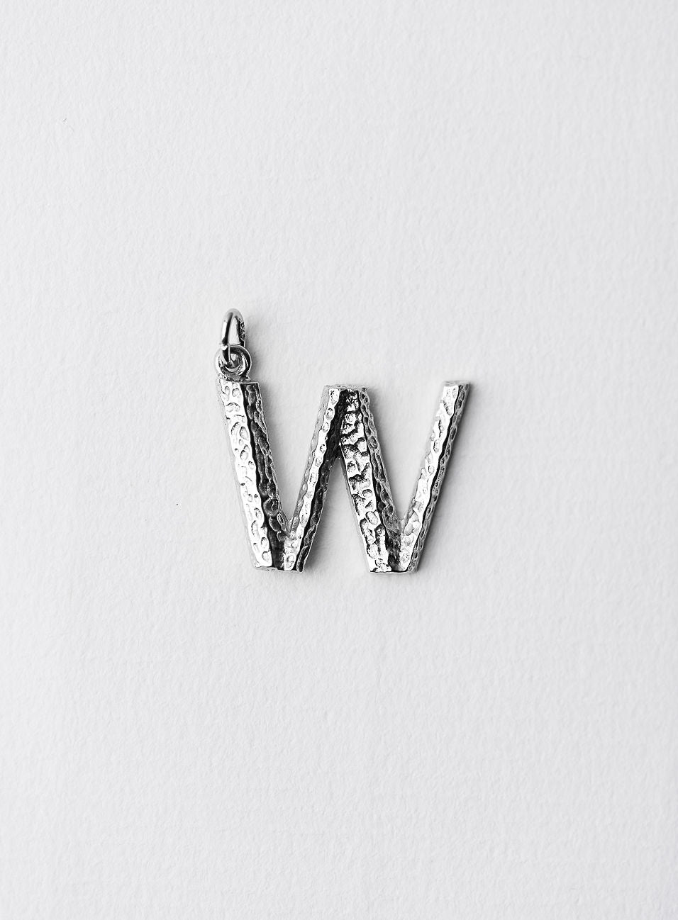 NEW LETTER W SILVER