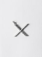 NEW LETTER X SILVER