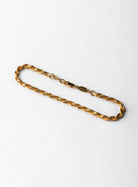 Thick rope bracelet Gold