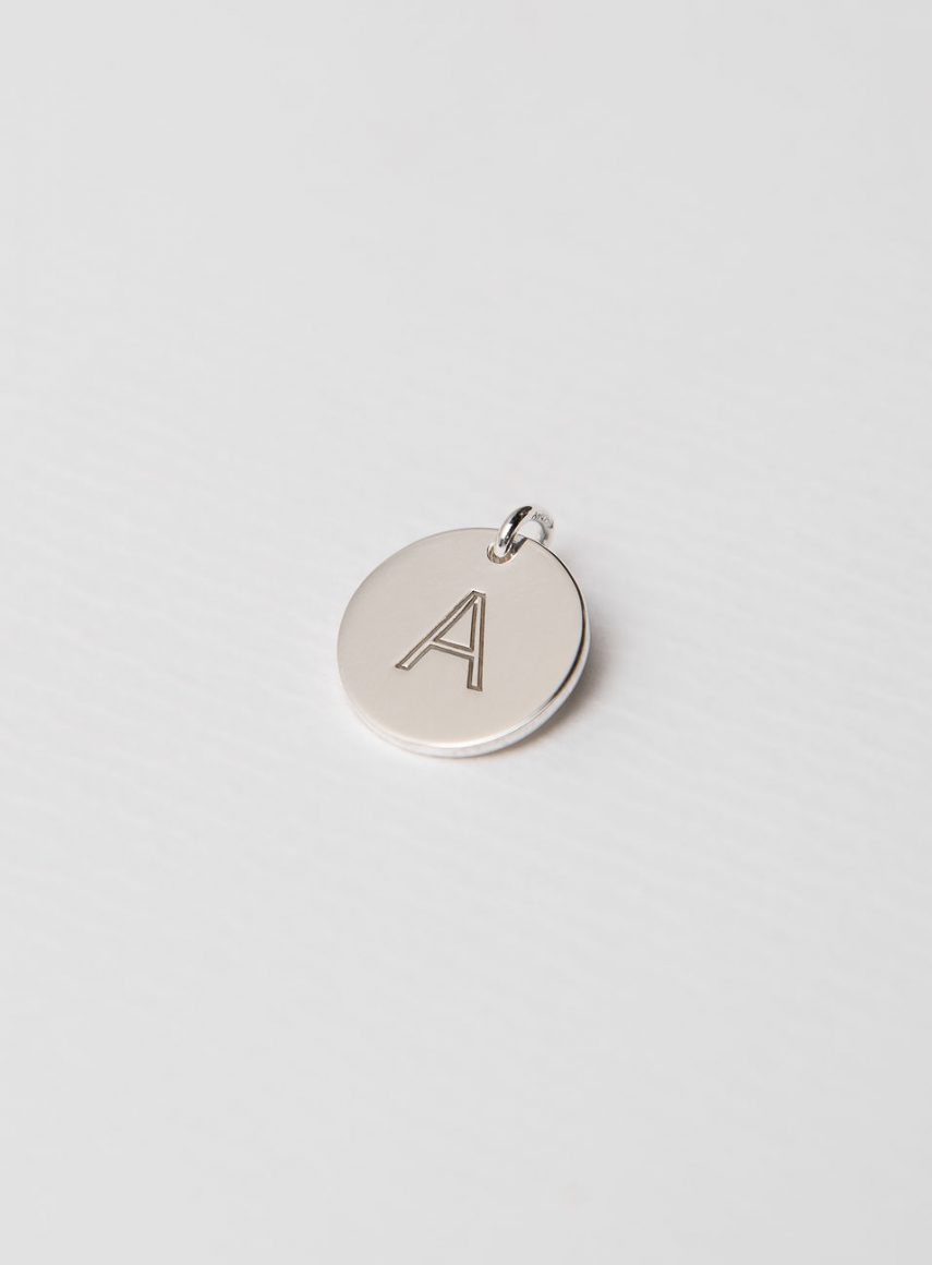 Letter A Silver