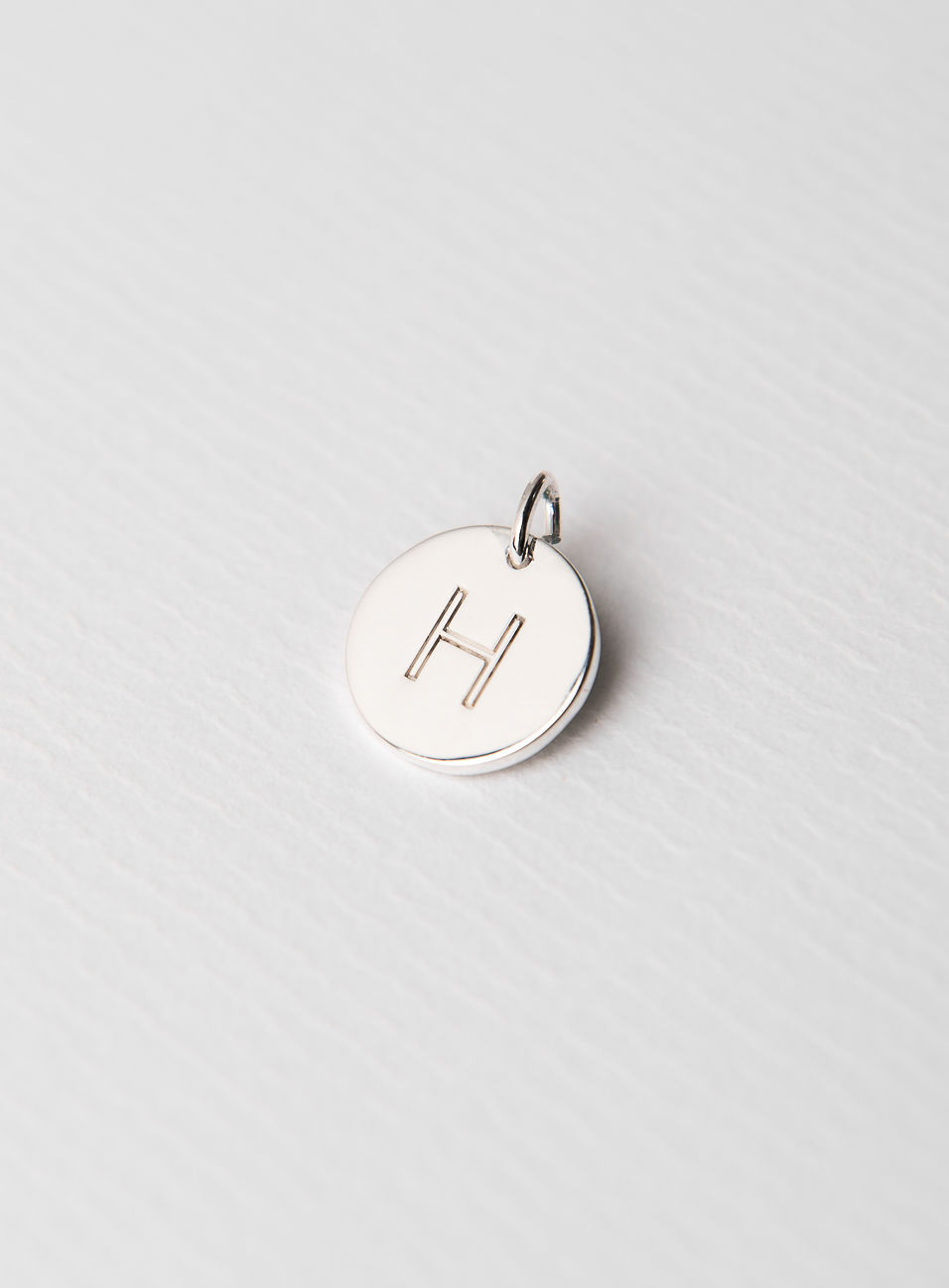 Letter H Silver