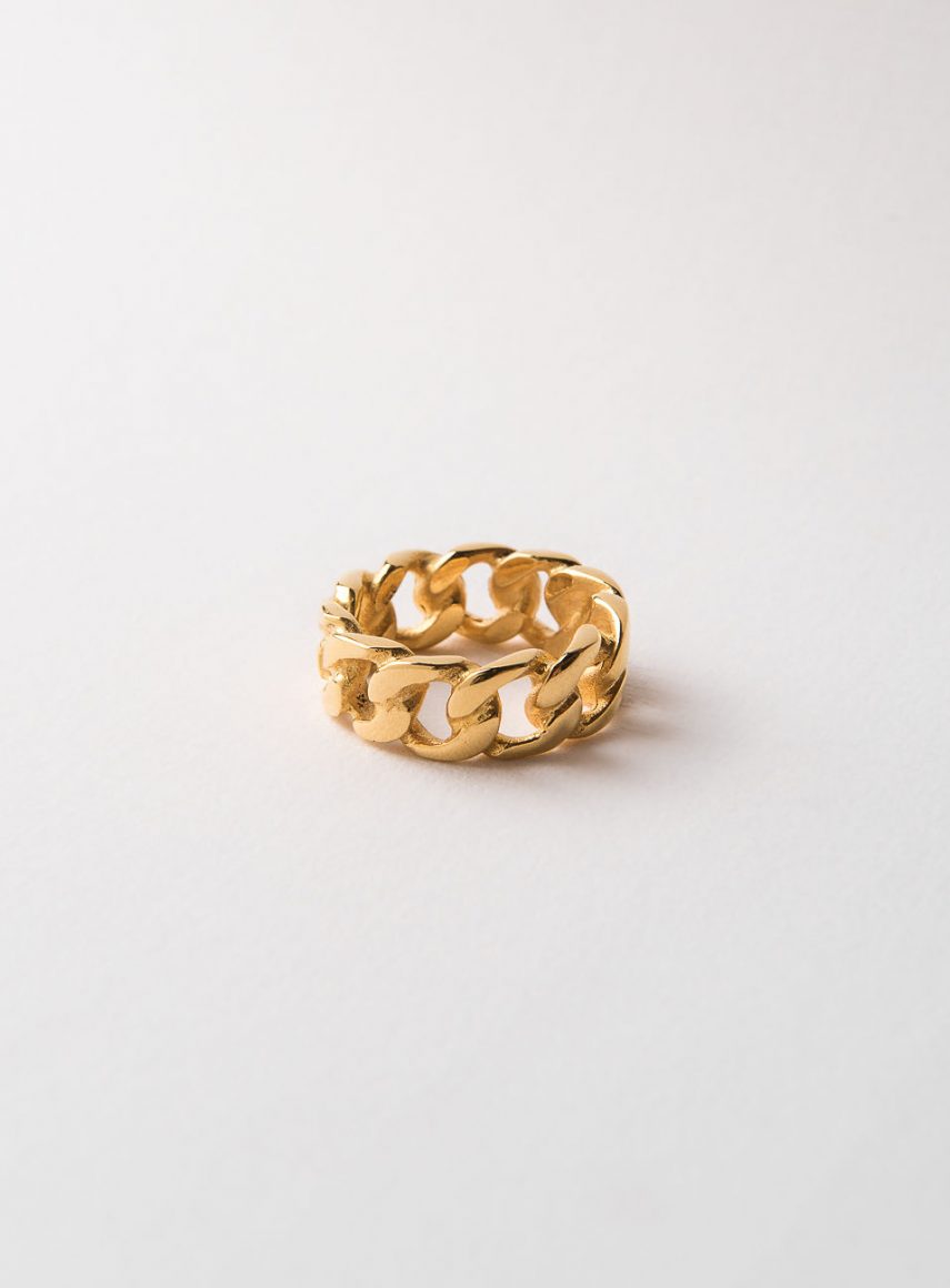Chain Collection Ring Gold