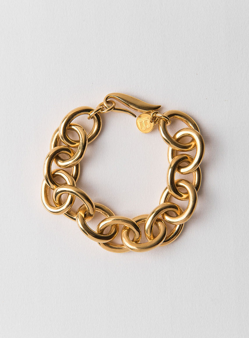 Chain Collection Bracelet Gold