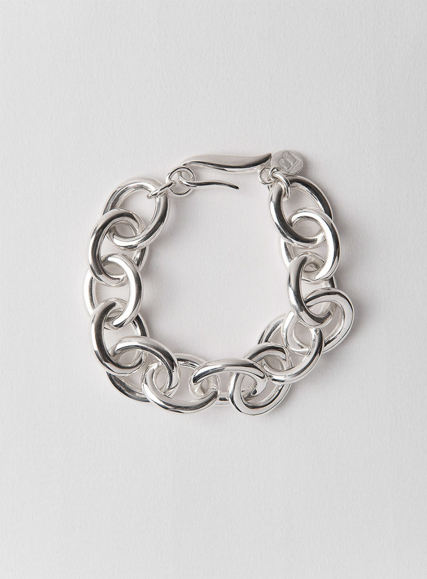 Chain Collection Bracelet Silver