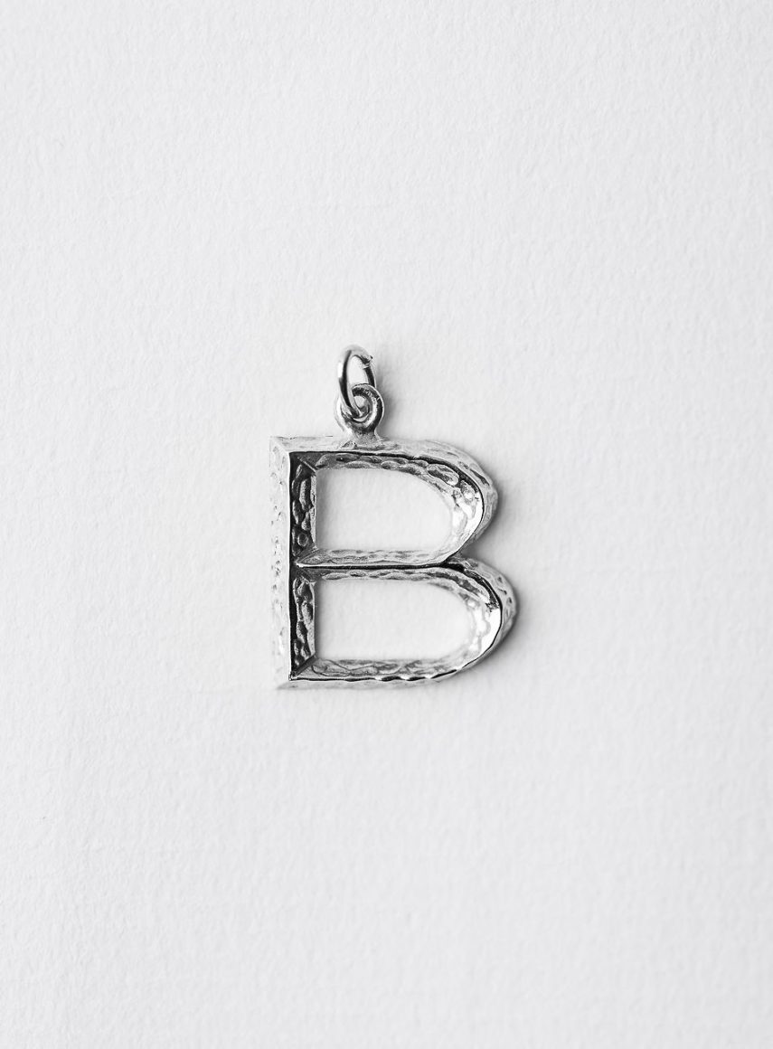 Signature Bokstav B Silver