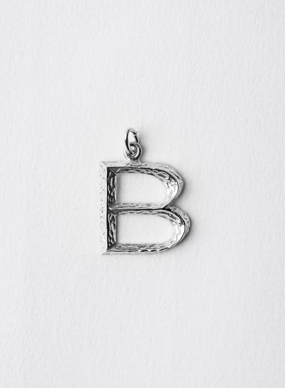 Signature Letter B Silver