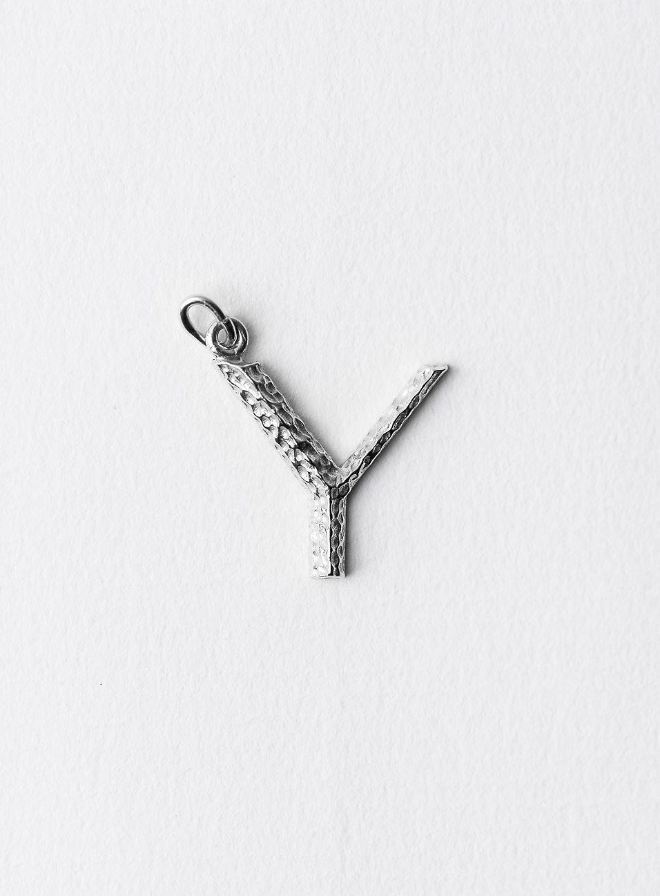 Signature Letter Y Silver