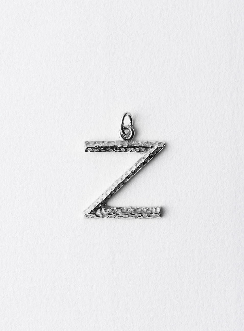 Signature Letter Z Silver