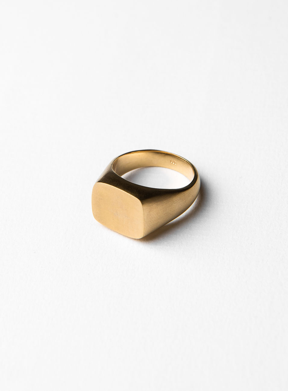 Square Clean Ring Guld