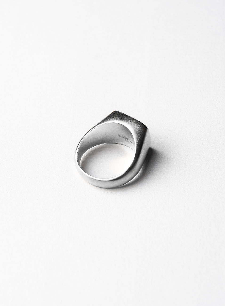 Square Clean Ring Silver