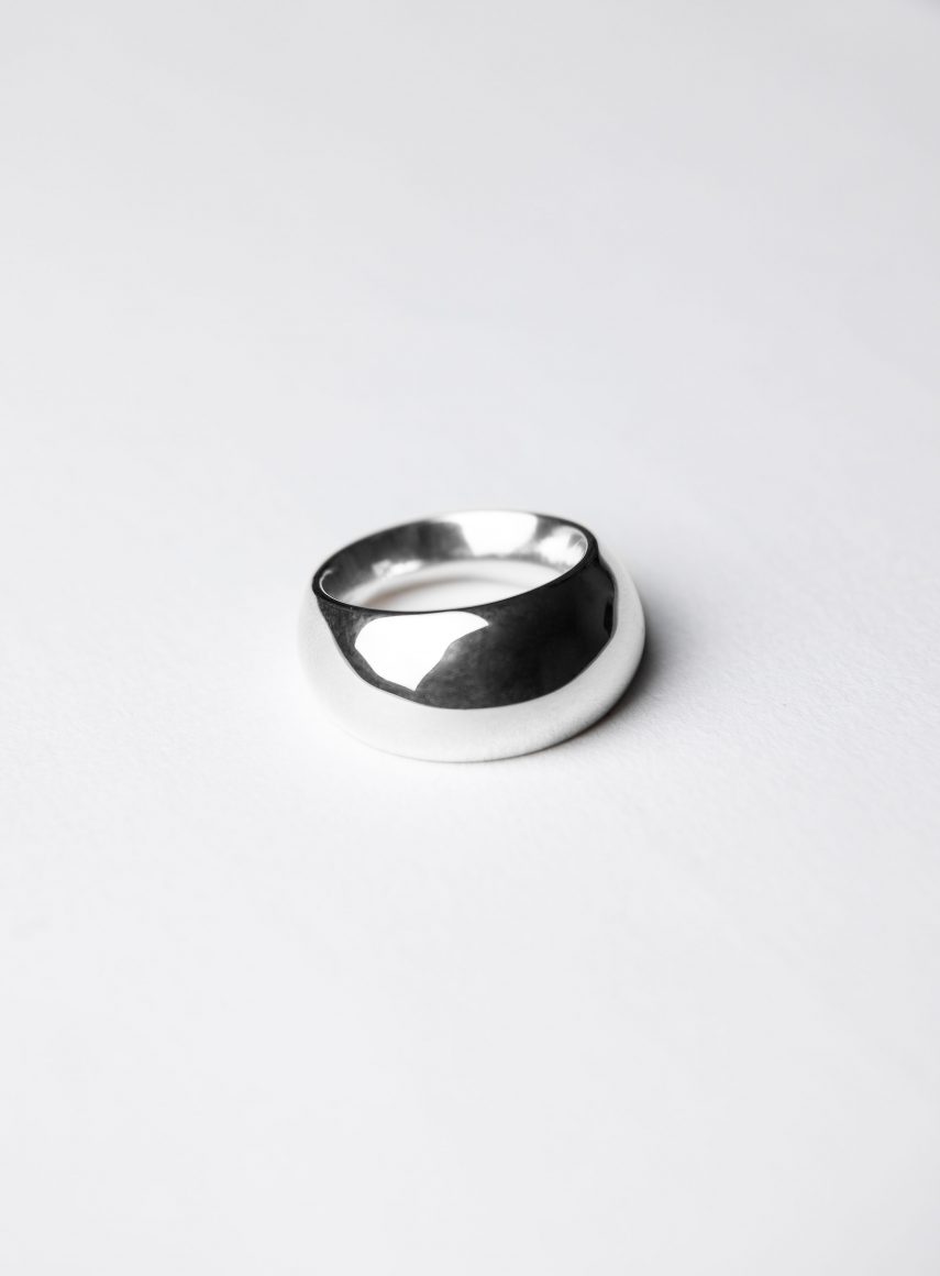 Stor Ring Silver