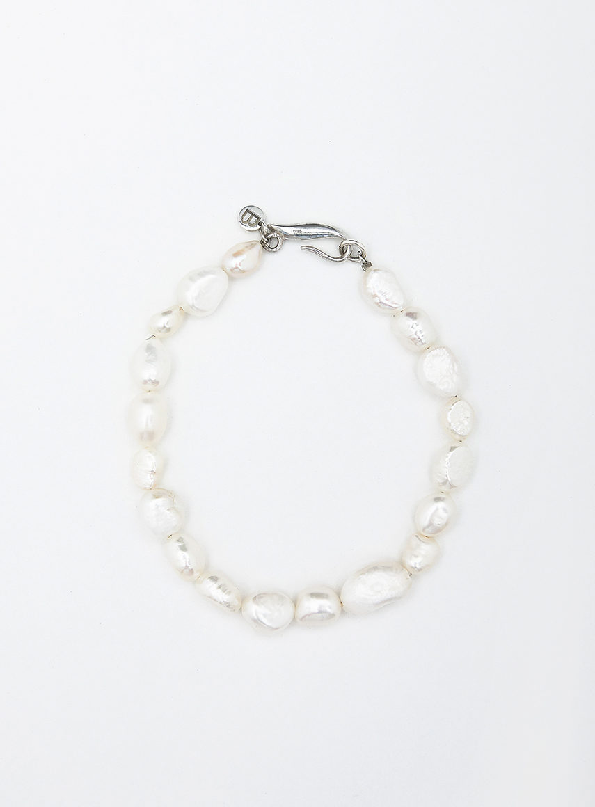 irregular_pearls_bracelet_silver