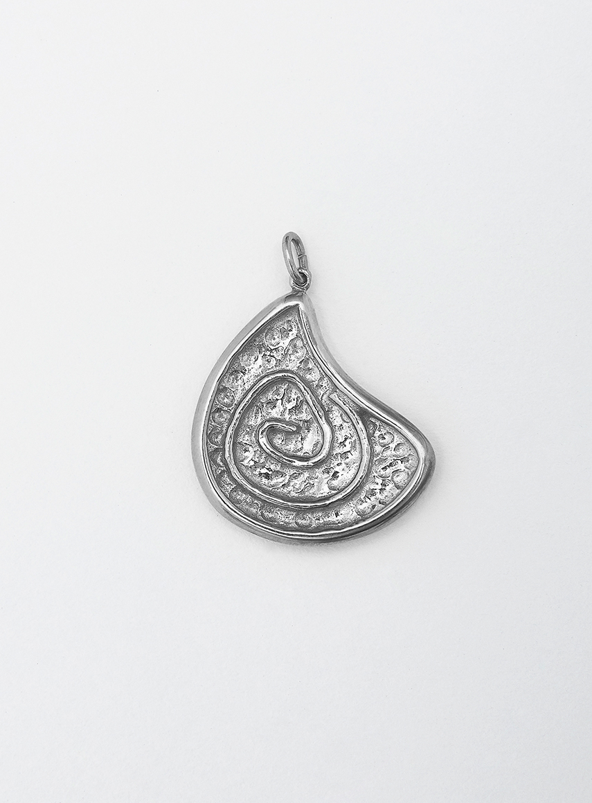 Oyster Charm Silver