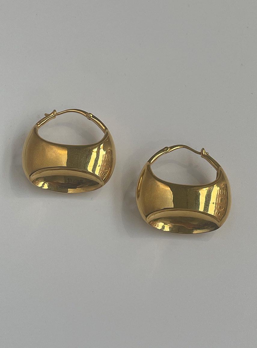 Basket Earrings Guld