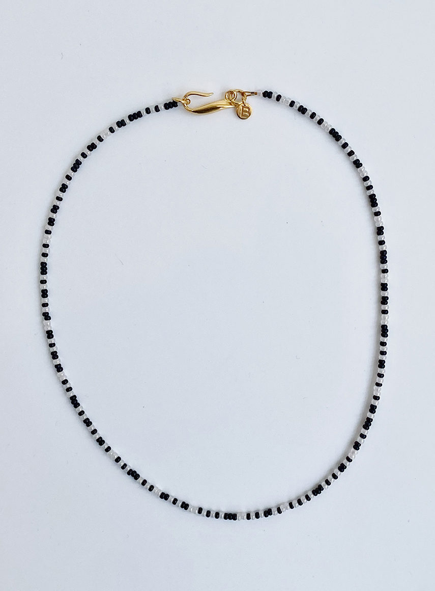 Bead necklace Ocra