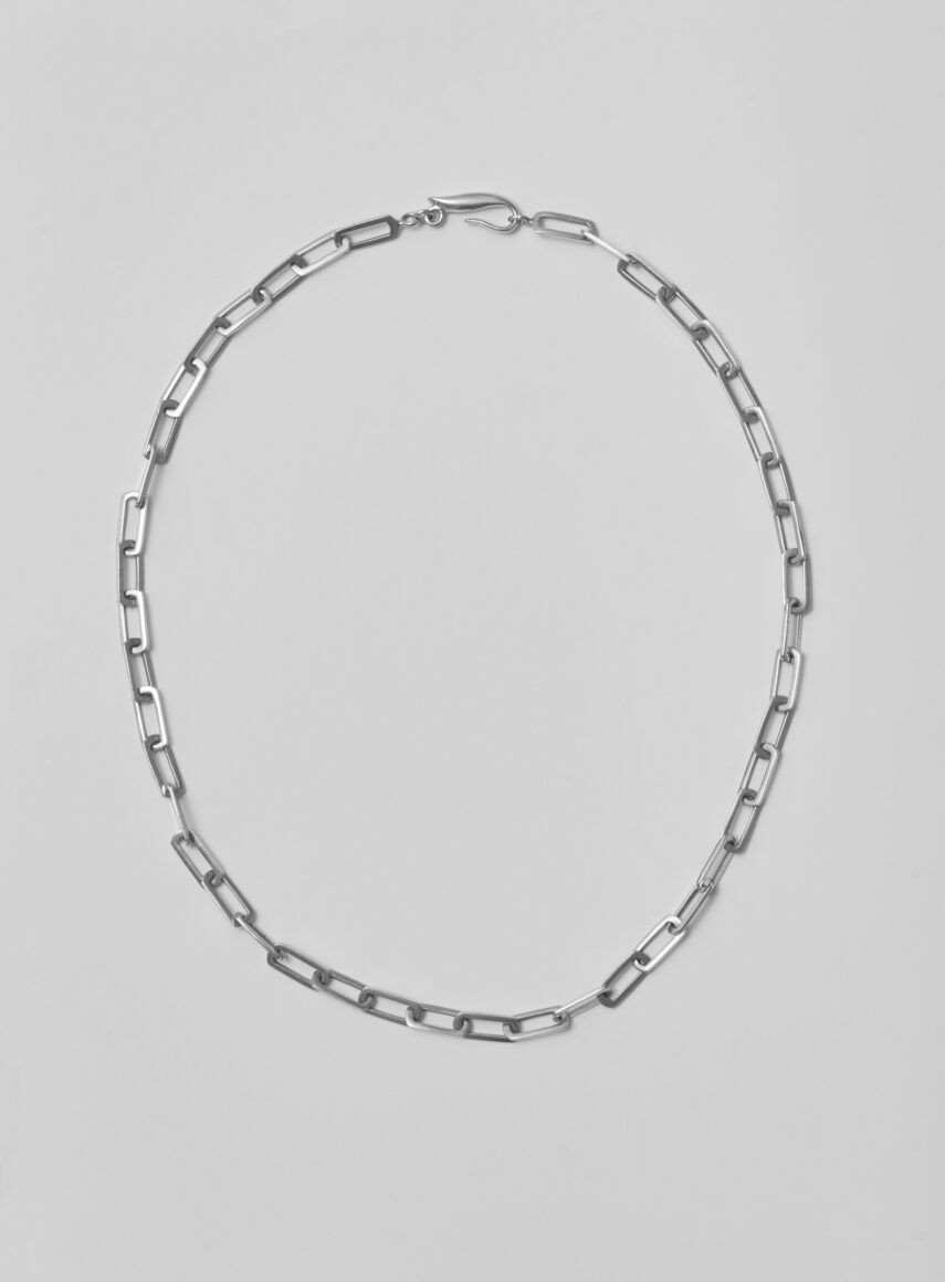 Fat Collect Necklace silver