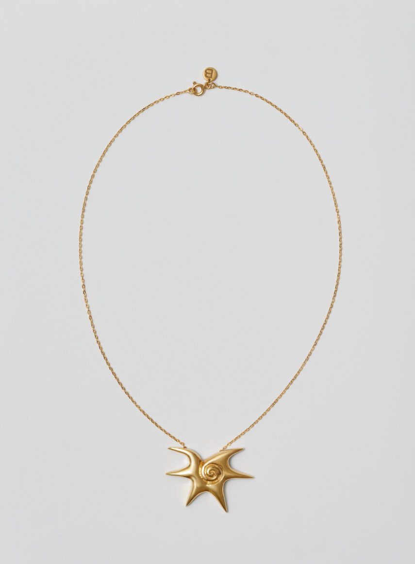 Mini Solar Necklace gold