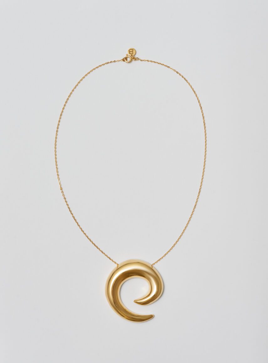 Mini Saturn Necklace gold
